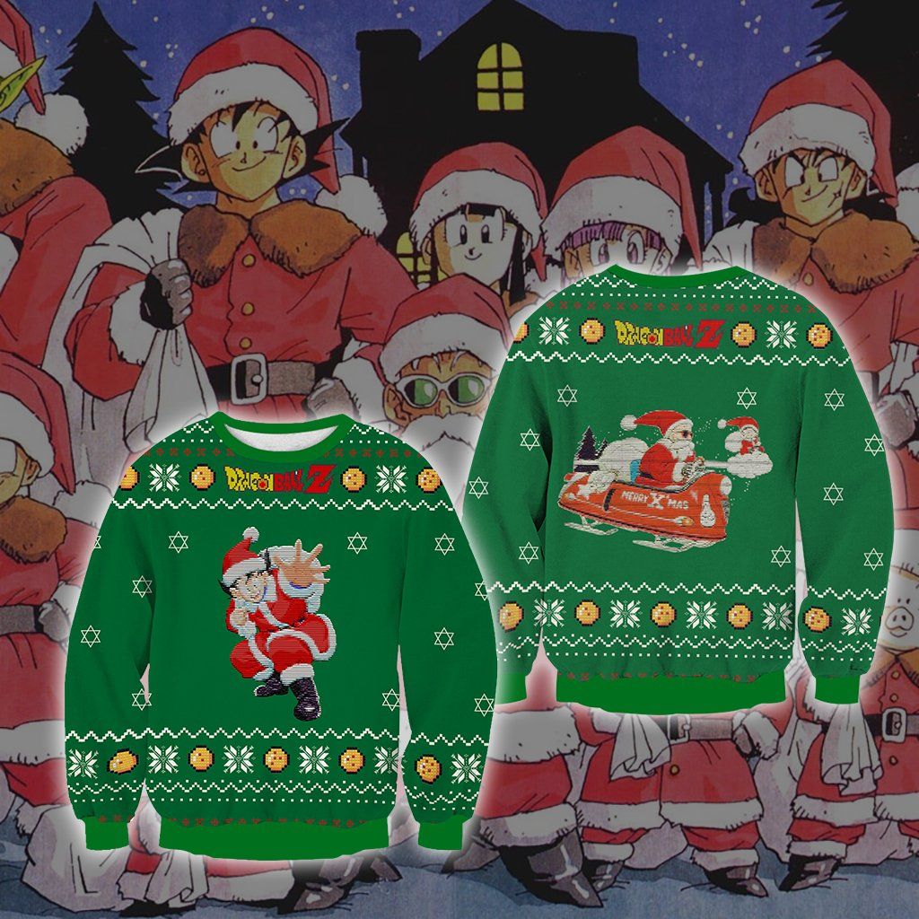 Dragon Ball Goku For Ugly Sweater