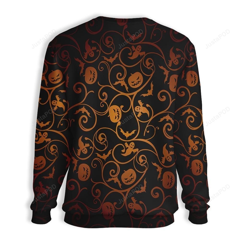 Black Cat Halloween Ugly Sweater