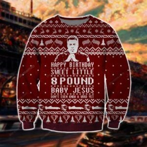Talladega Nights Knitting Ugly Sweater