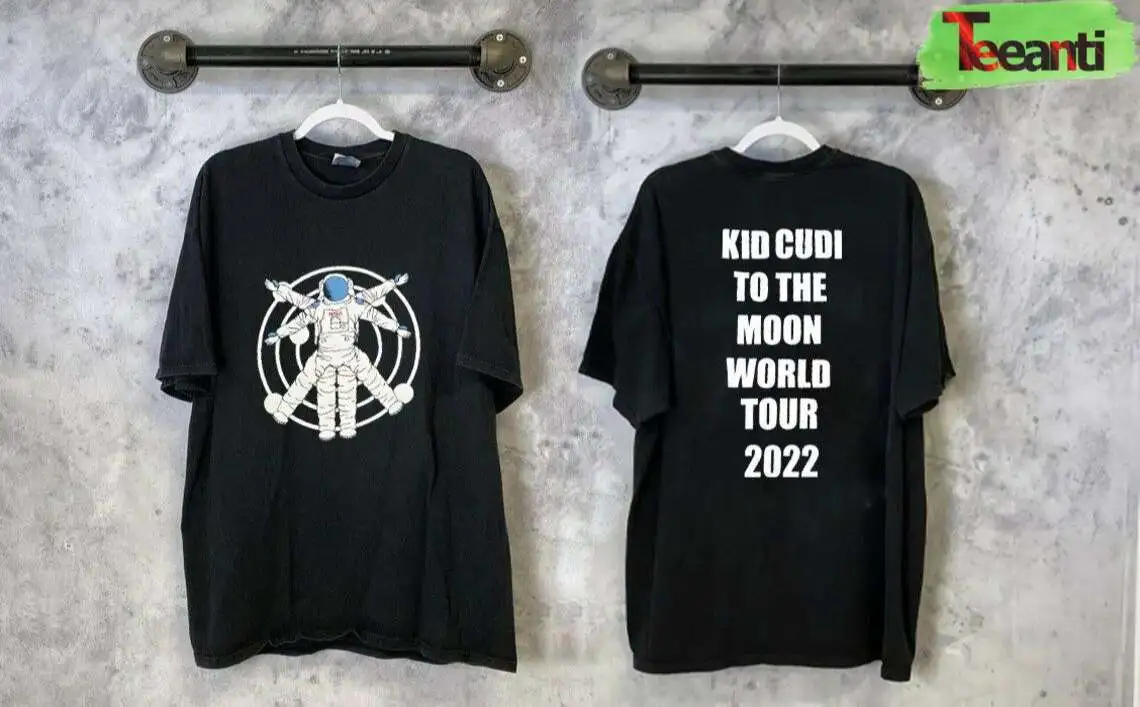 Kid Cudi To The Moon World Tour 2022 Shirt Tiniven