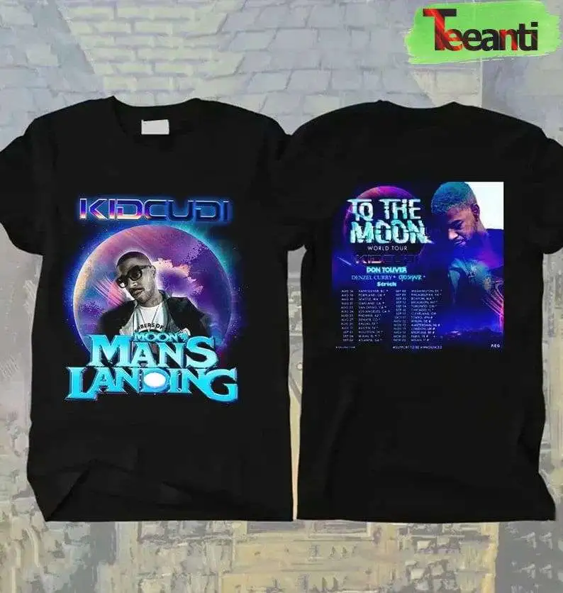 Kid Cudi To The Moon Concert 2022 Shirt Tiniven