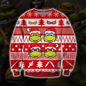 Ninja Turtles Christmas Ugly Sweater