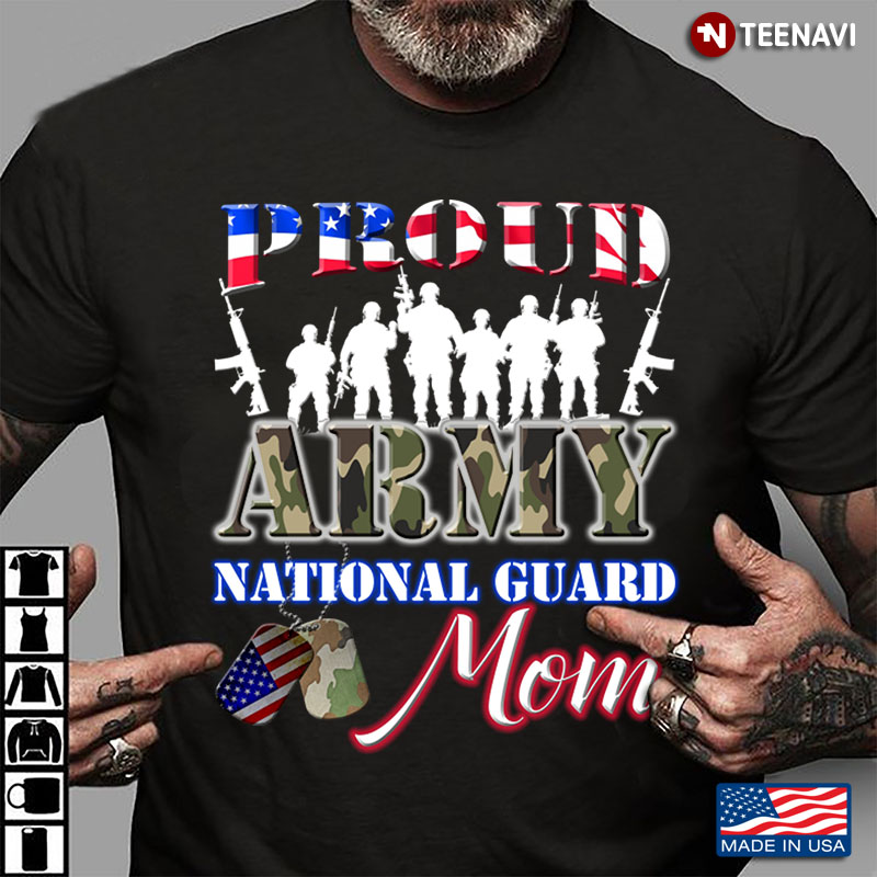 Camo Military Proud Army National Guard 