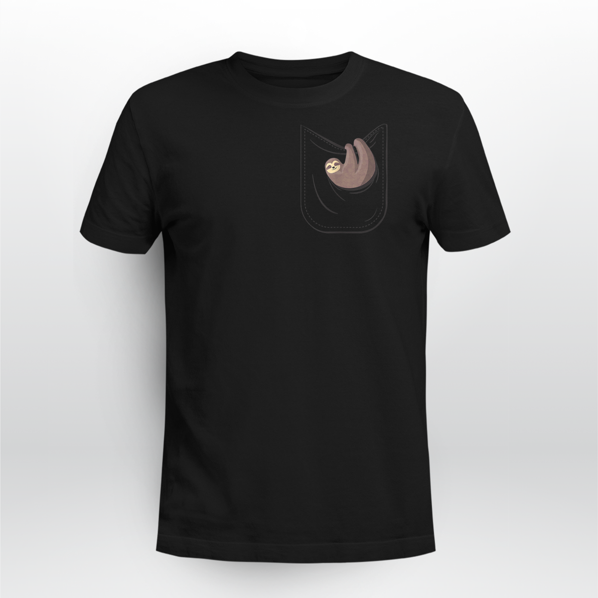 Cute Sloth in the Pocket shirt - Tiniven