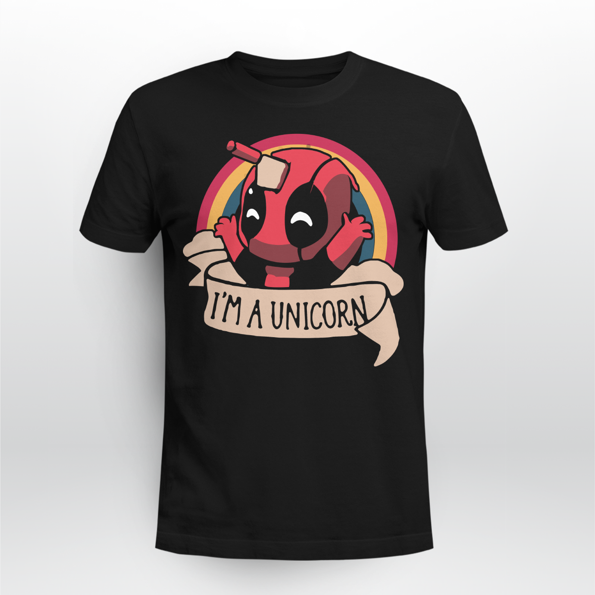 Deadpool I’m a unicorn shirt Tiniven