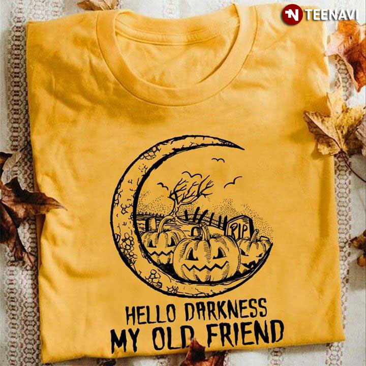 hello darkness my old friend moletom com capuz