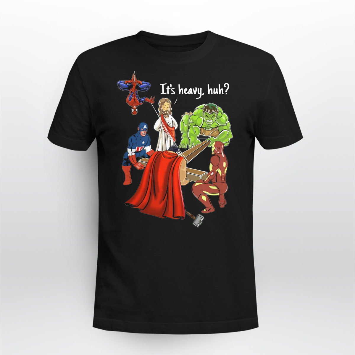 heavy huh Avengers superhero shirt 