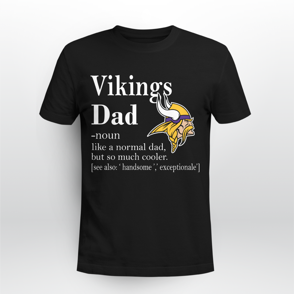 minnesota vikings dad shirt