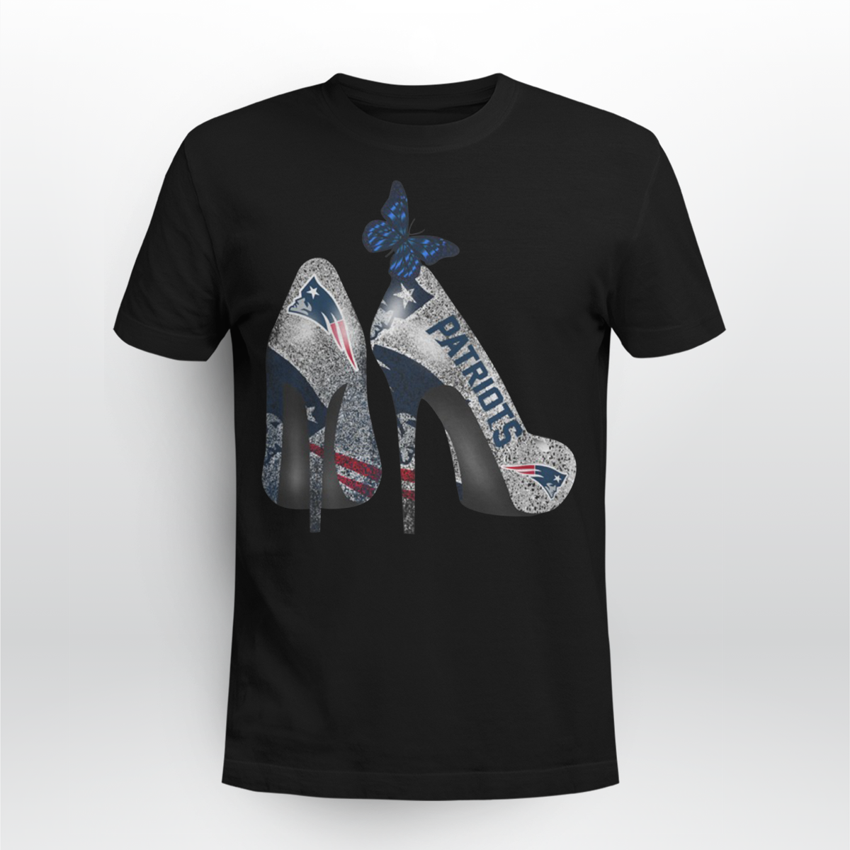 New England Patriots Rhinestone High 