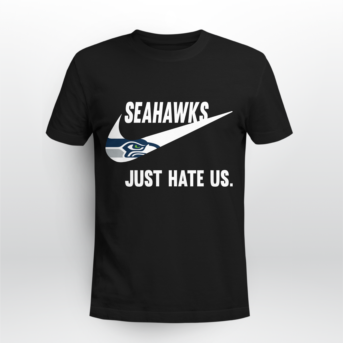 Seattle Seahawks Just Hate Us Limited Edition T Shirt Tiniveni