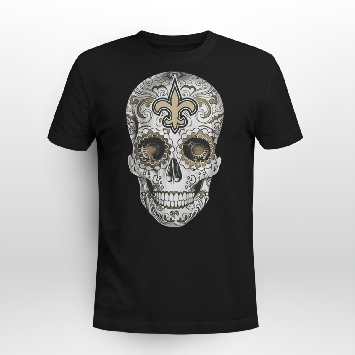 Skull New Orleans Saints shirt - Tiniven
