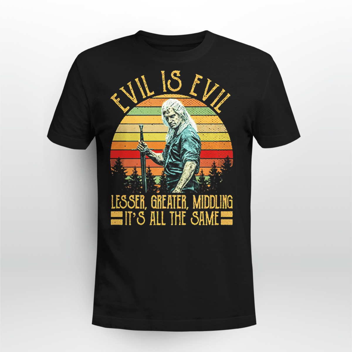 The Witcher Henry Cavill Evil Is Evil Lesser Greater Middling It s All 