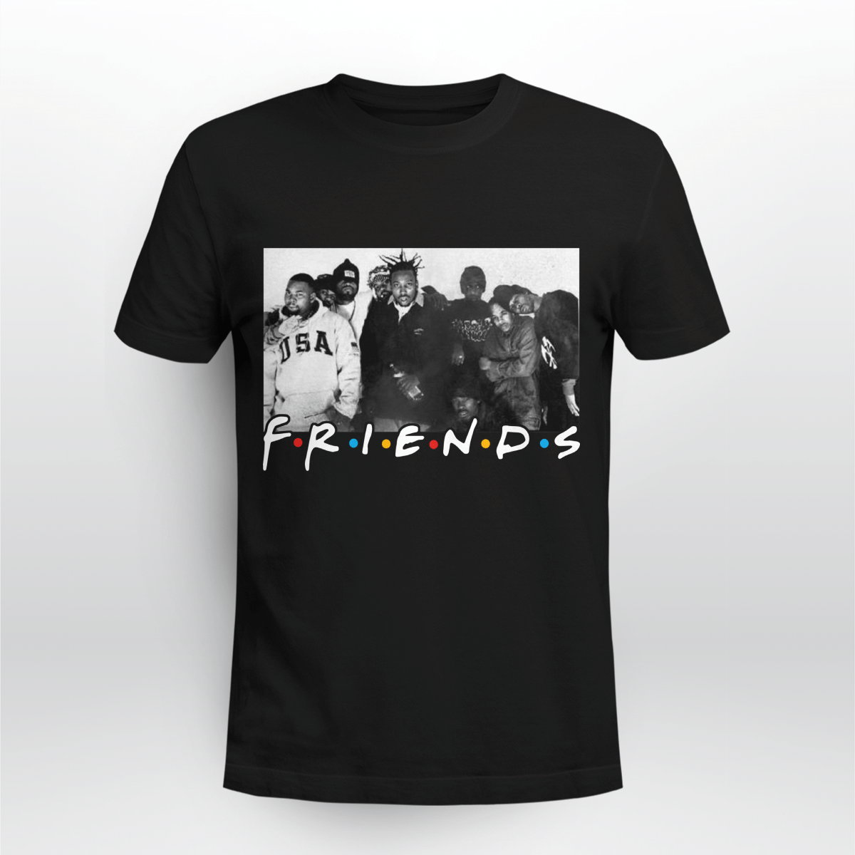 N.W.A vs. Wu-Tang Clan Friends shirt 