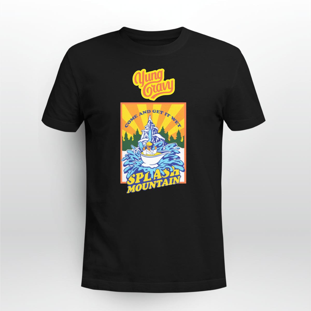 Yung Gravy Merch Splash Mountain shirt Tiniven