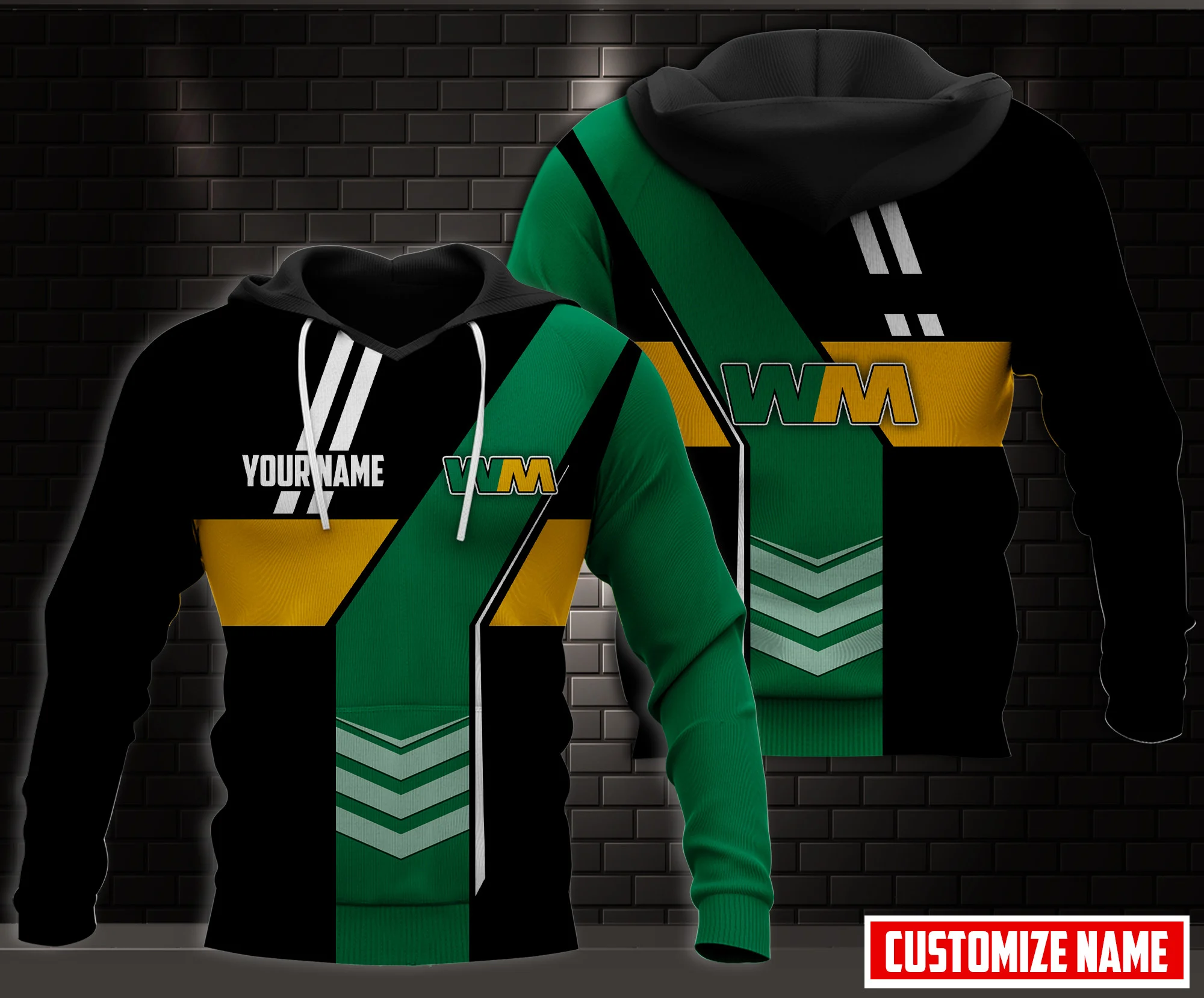 Personalized Waste Management In My Heart All Over Print Hoodie Holuju