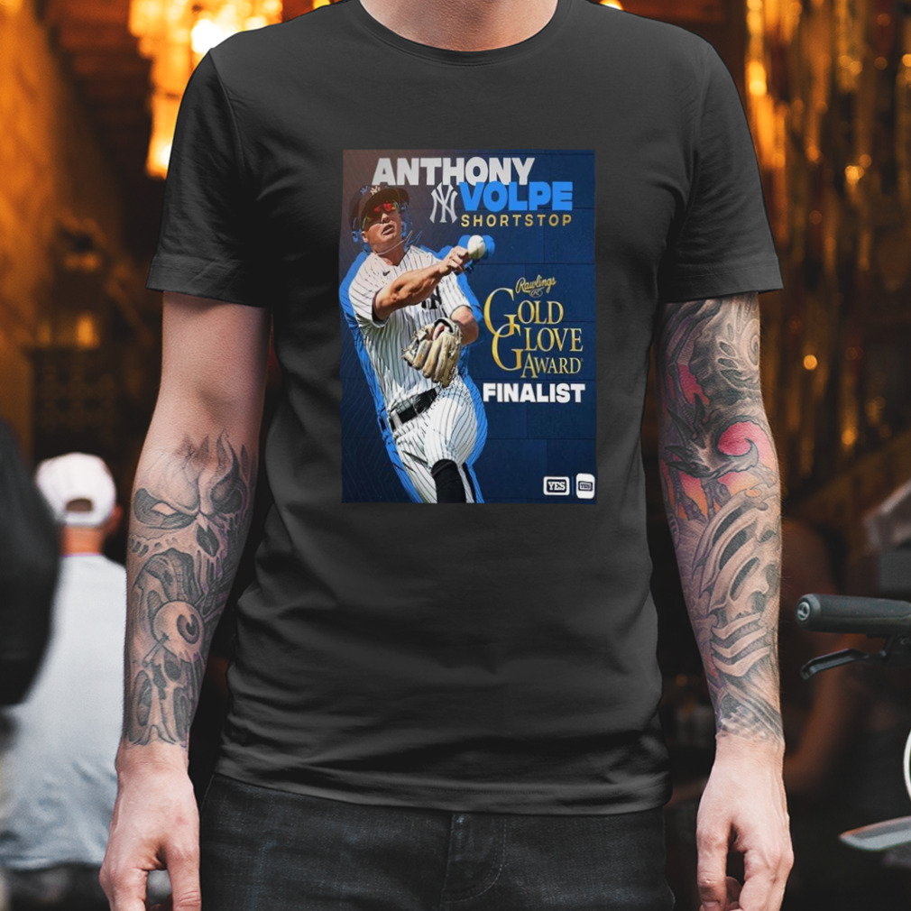 Anthony Volpe 2023 American League Shortstop Gold Glove Finalist shirt