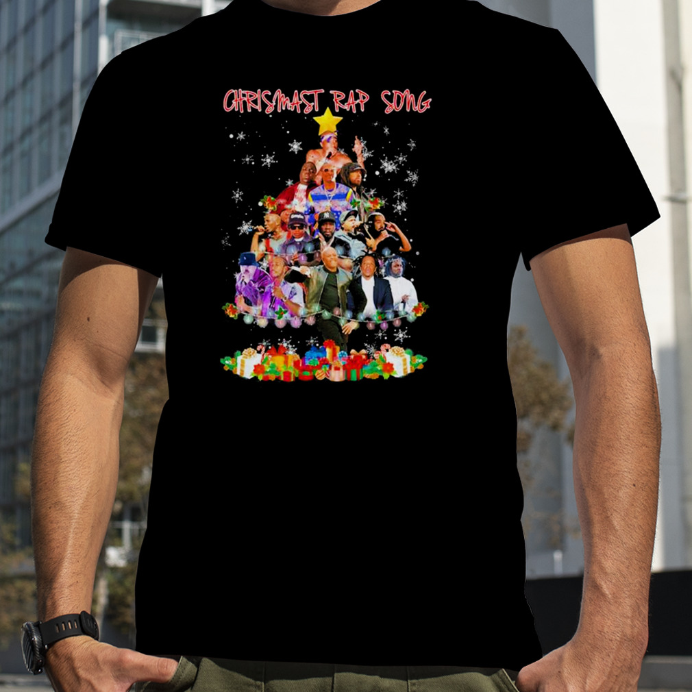 Christmas Rap Songs Tree Shirt Tiniven
