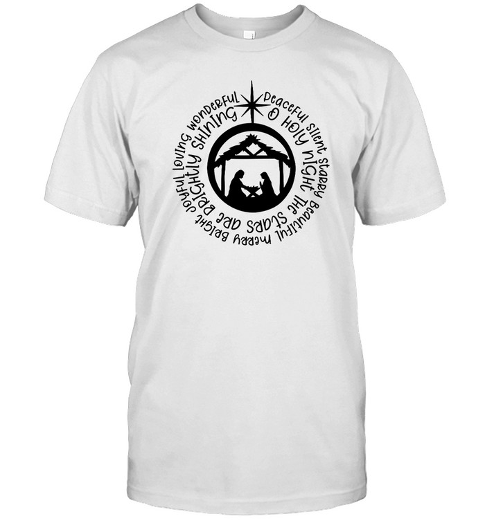 Christmas Nativity Scene Shirt Tiniven