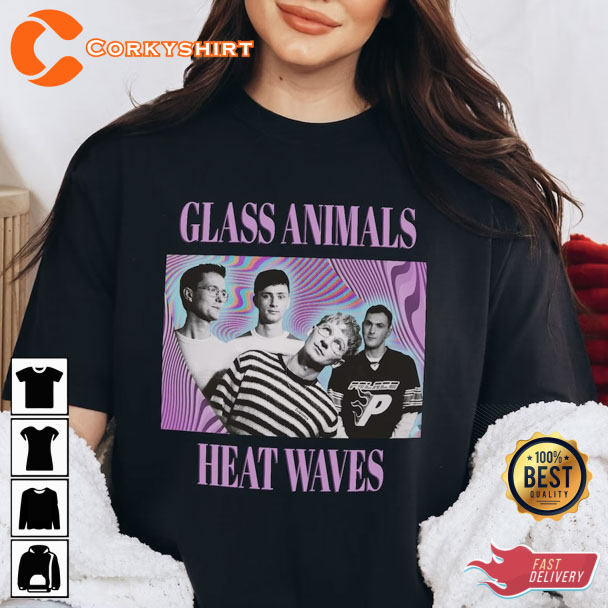 Glass Animals Heat Waves Vintage Bootleg Shirt Wenigos