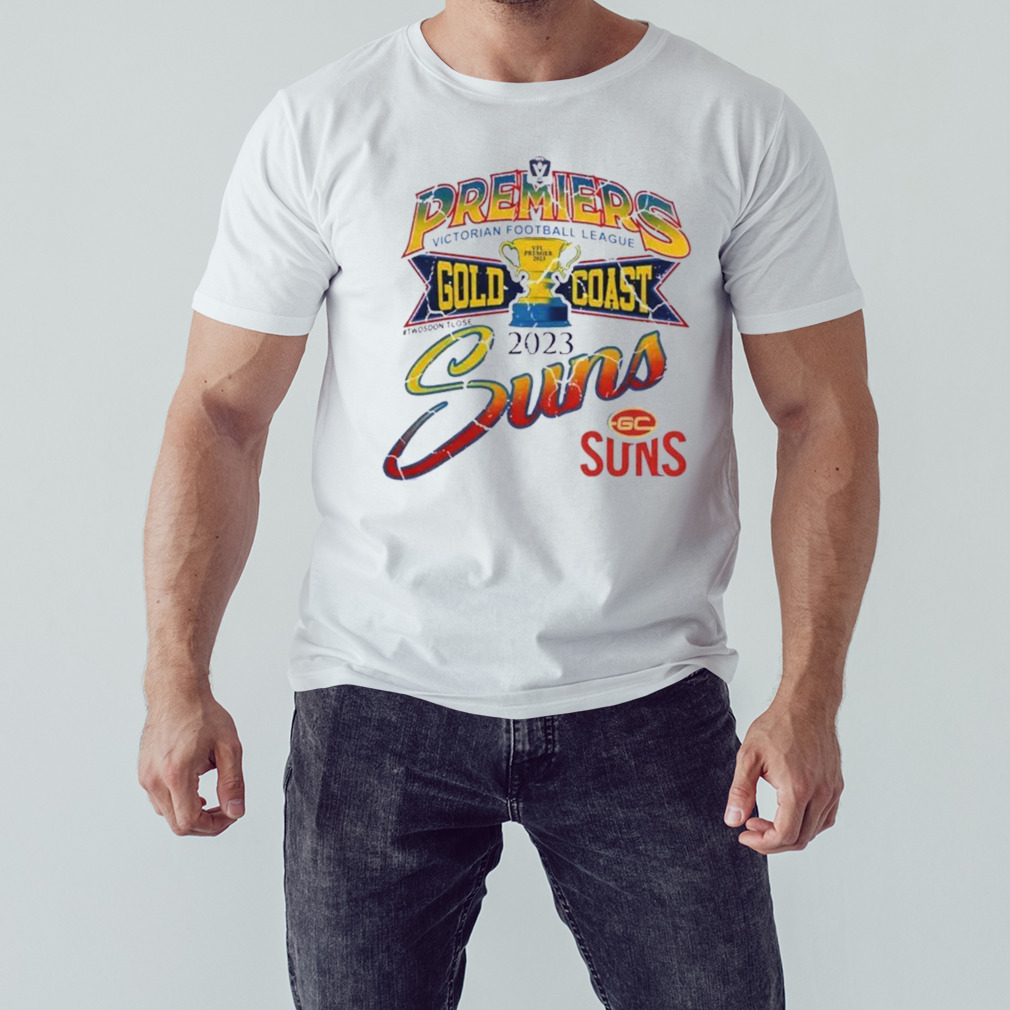 Gold Coast Suns 2023 Vfl Premiership Shirt Wenigos