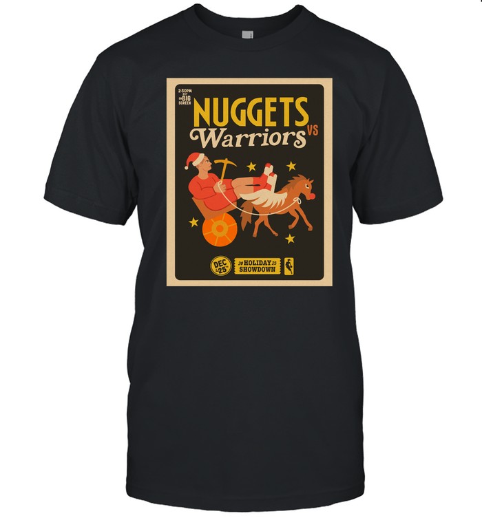Nuggets Vs Warriors 25Th December 2023 Holiday Showdown Shirt Wenigos